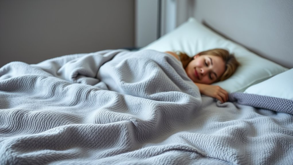 deep pressure for restful sleep