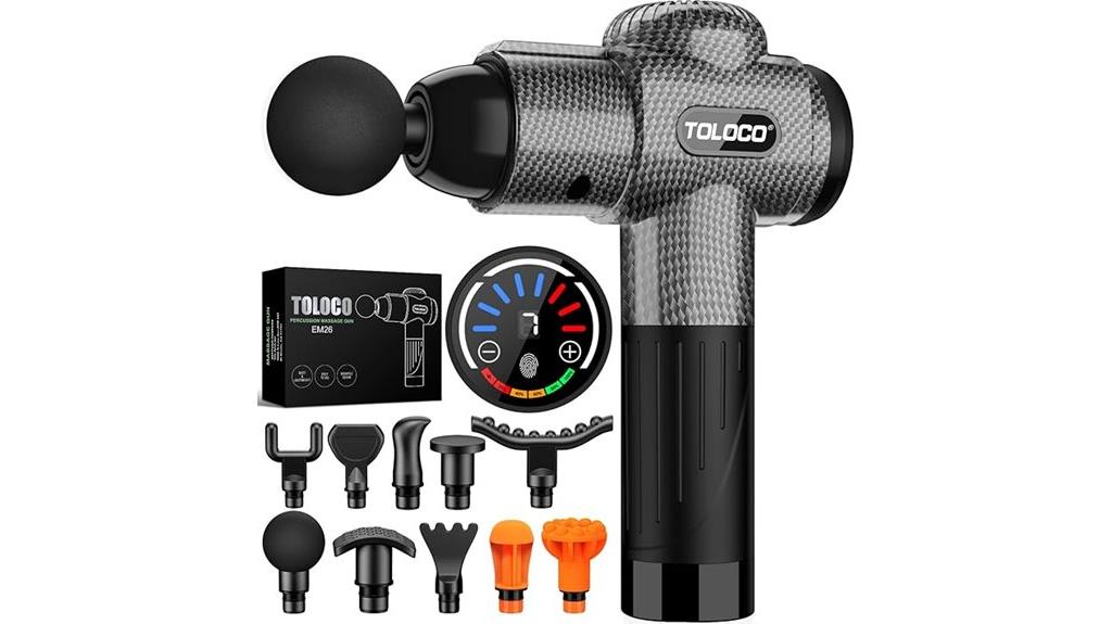 deep tissue massage gun