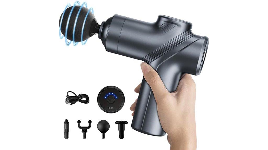 deep tissue massage gun