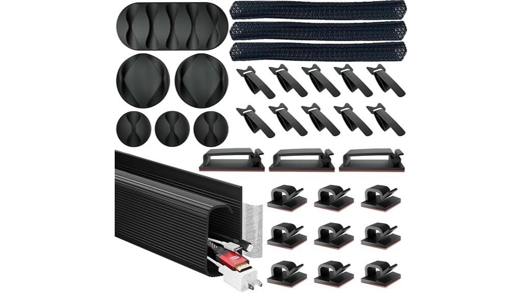desk cable management kit