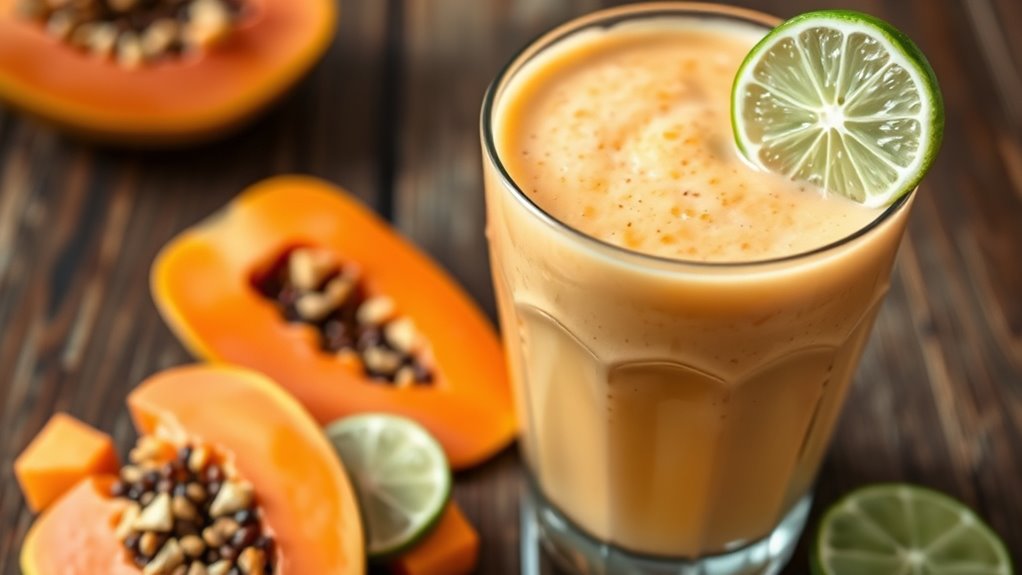 digestive health with papaya