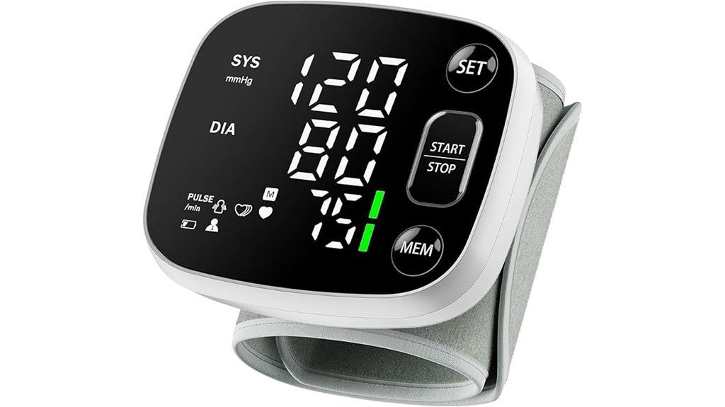 digital blood pressure monitor