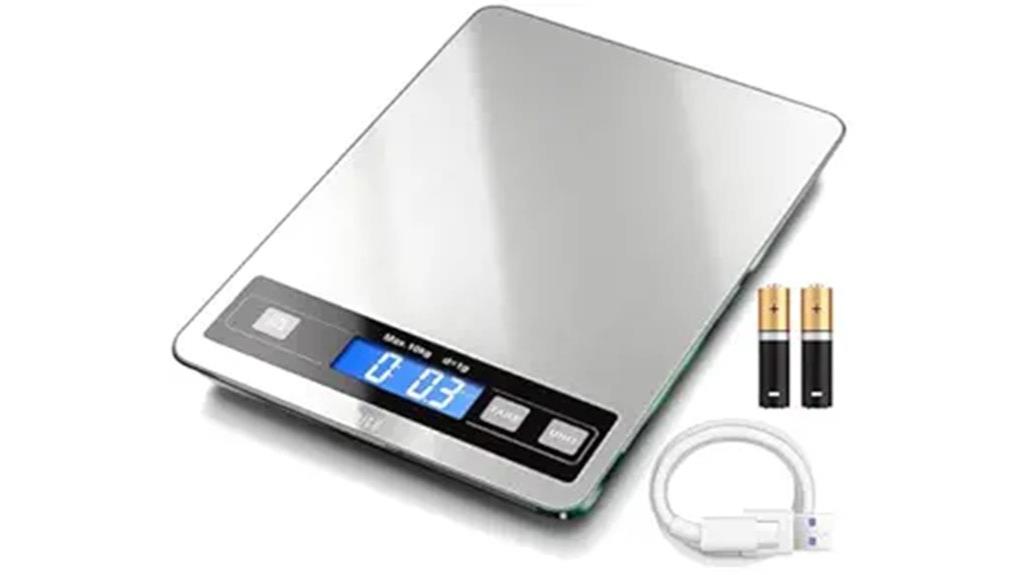 digital kitchen scale 22lb