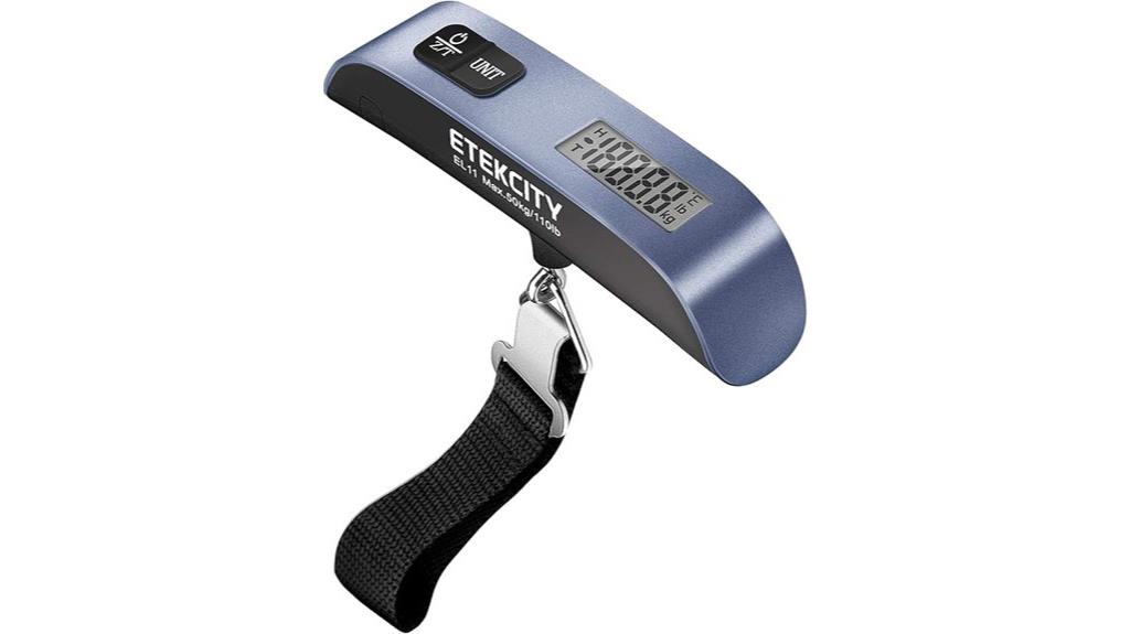 digital luggage scale with hook