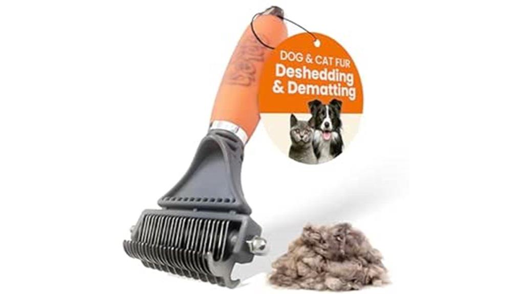 dog and cat grooming comb