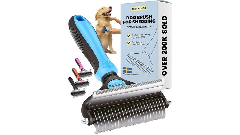 dog brush for shedding