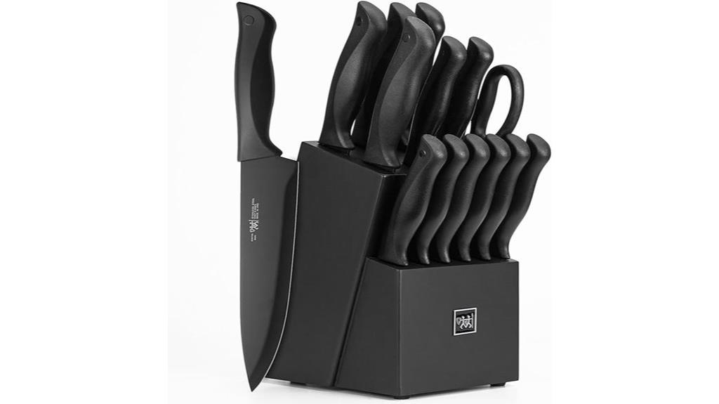 dual 15 piece knife set