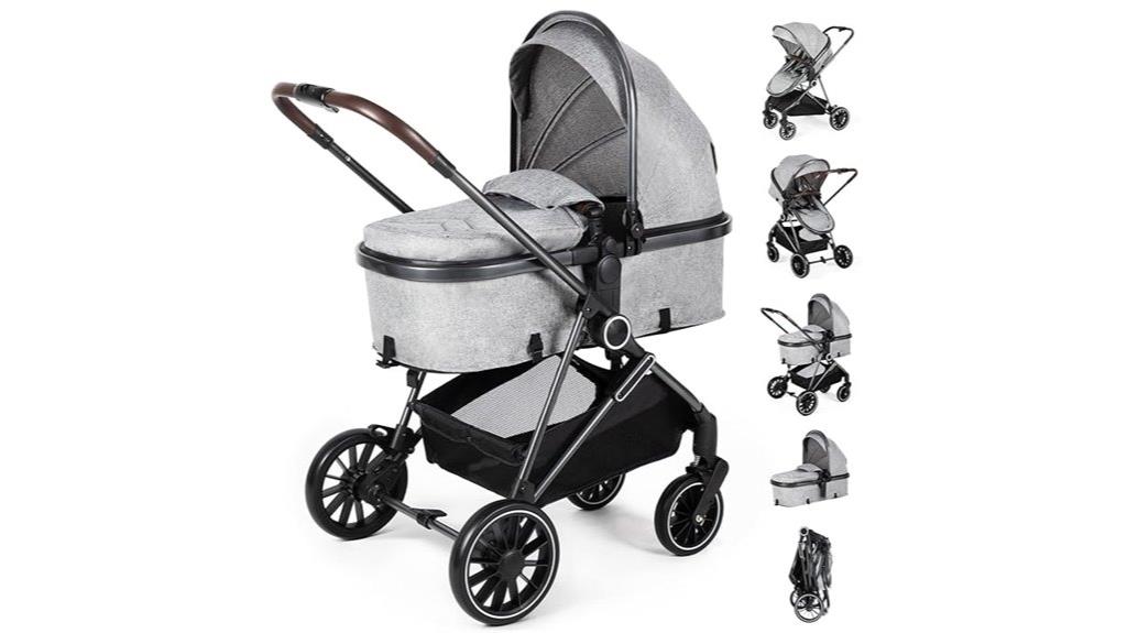 dual mode baby stroller