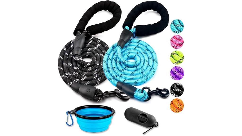 dual pack heavy duty leash