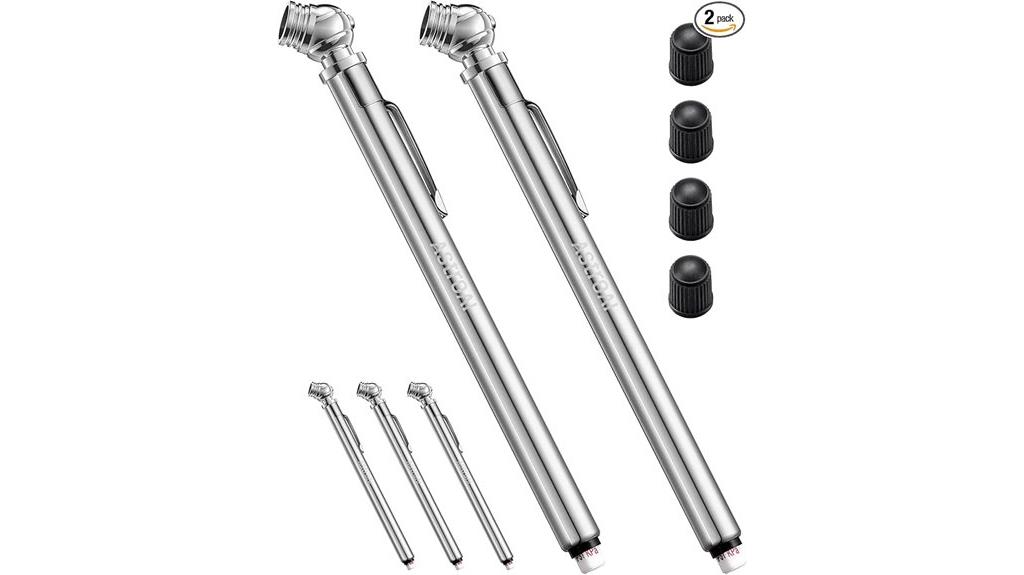 dual pack tire pressure gauges