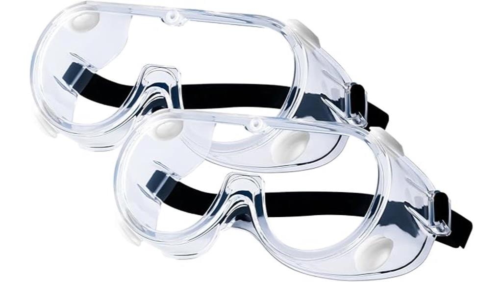 dual purpose safety goggles pack