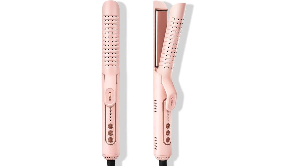 dual use curling flat iron