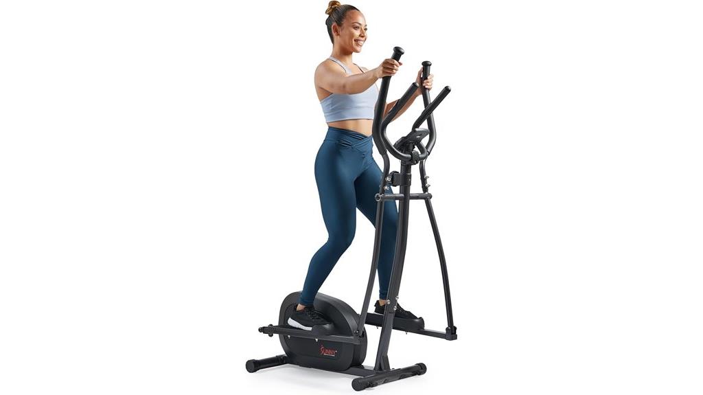 dual use elliptical and upright