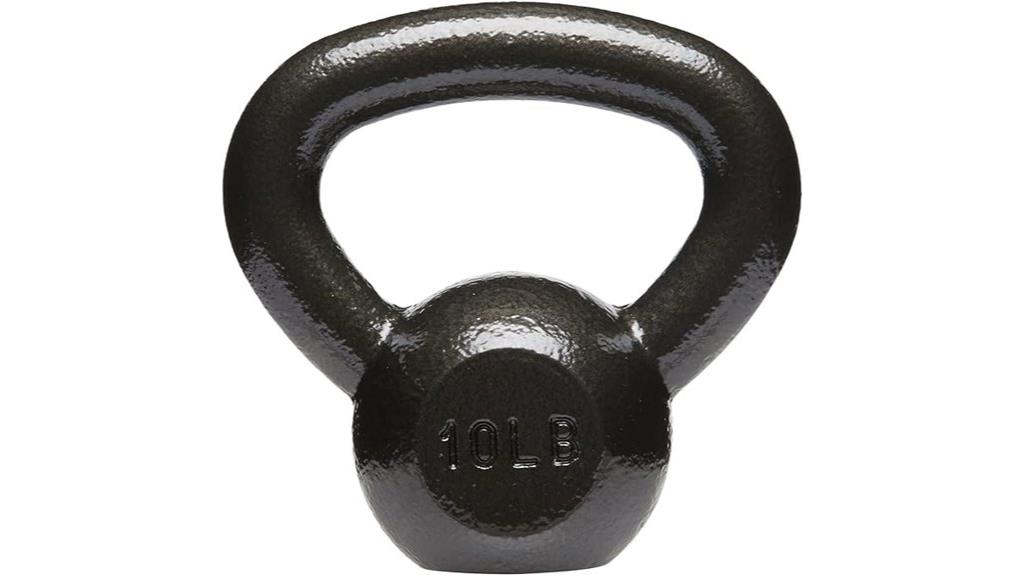 durable cast iron kettlebell