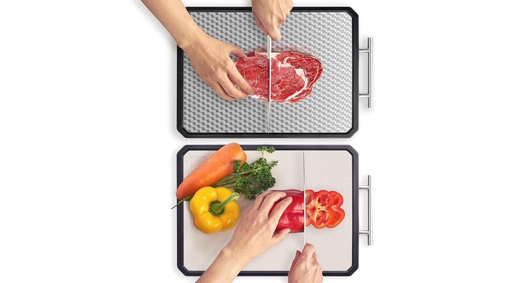 durable stainless steel cutting board