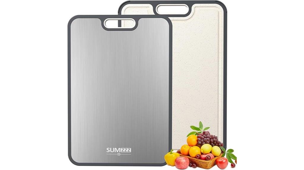 durable titanium kitchen boards