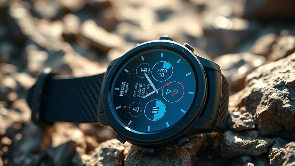 durable water resistant smartwatch design