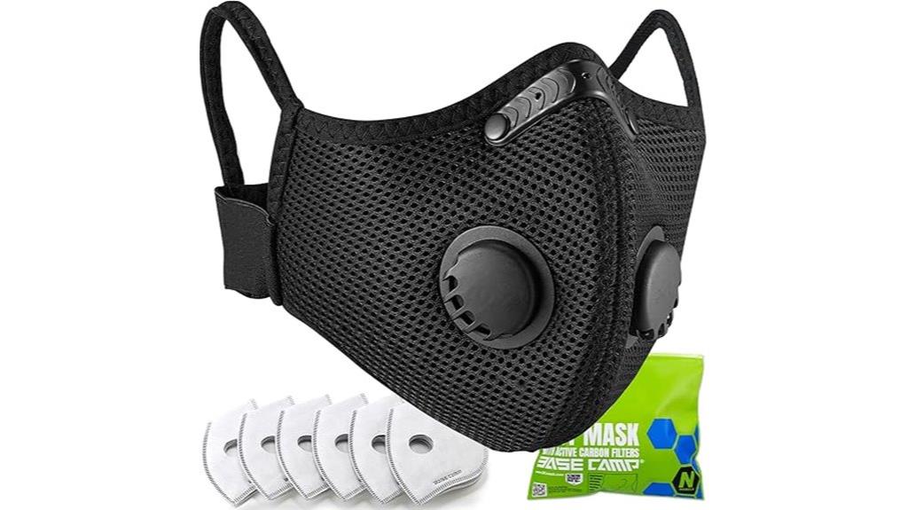 dust mask with filters