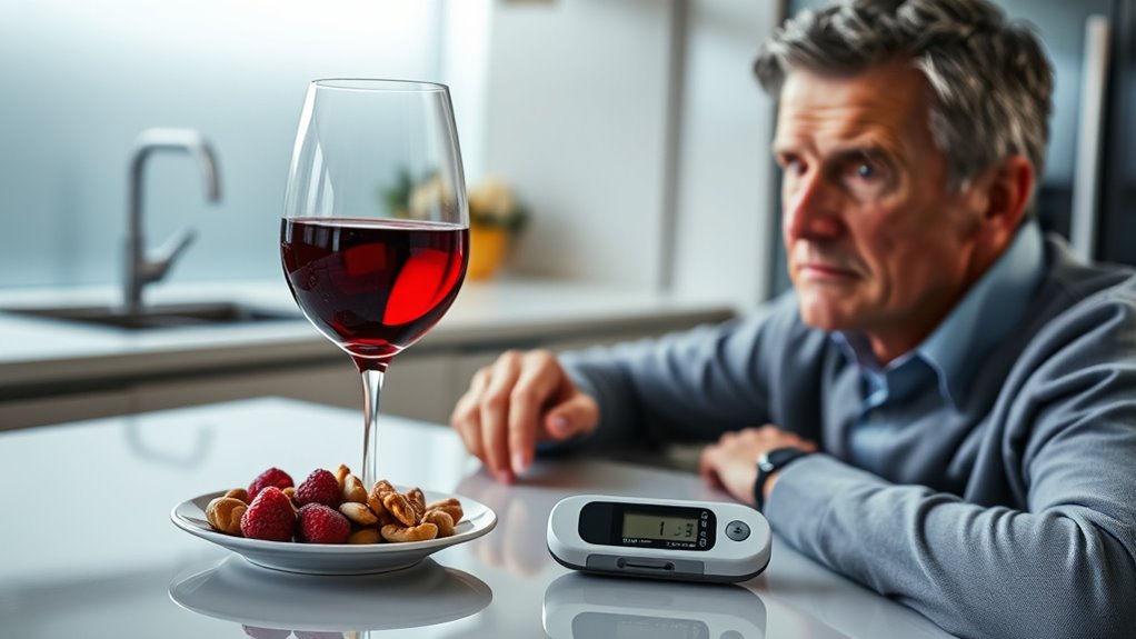 early alcohol metabolism signs