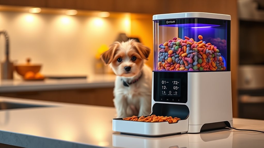 easy customizable feeding schedules