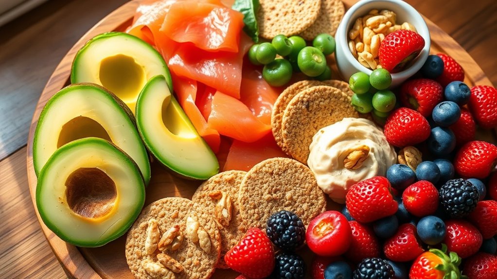eat fats and fiber