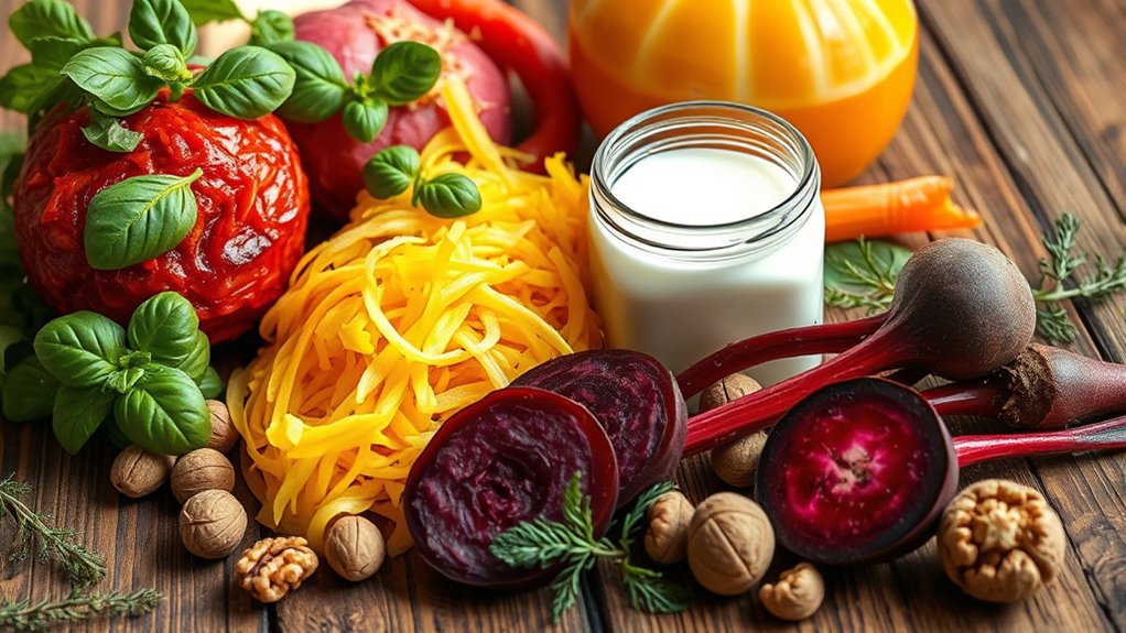 eat fiber and probiotics