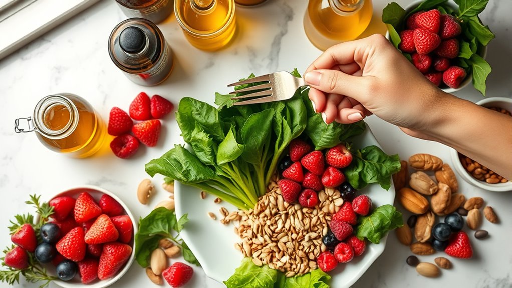 eat nutrient rich balanced foods