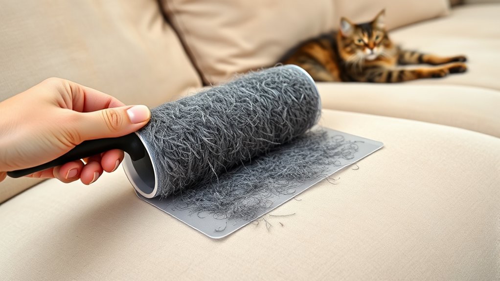 effective lint roller technique