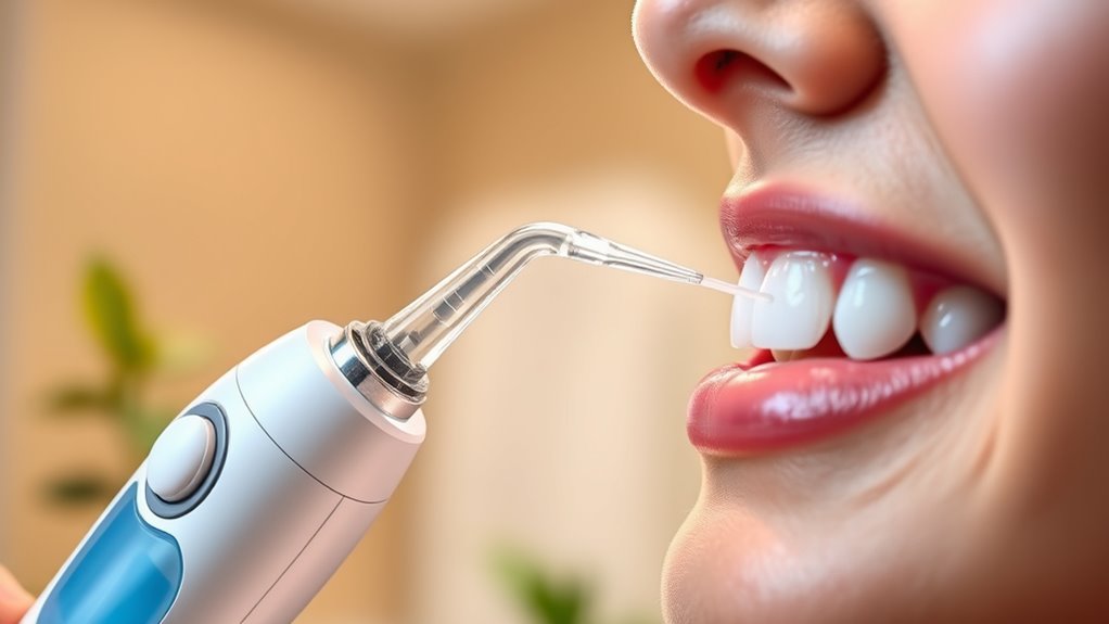 effective water flossing benefits