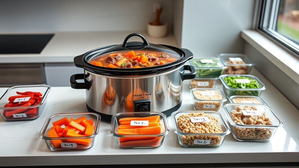 efficient batch meal storage
