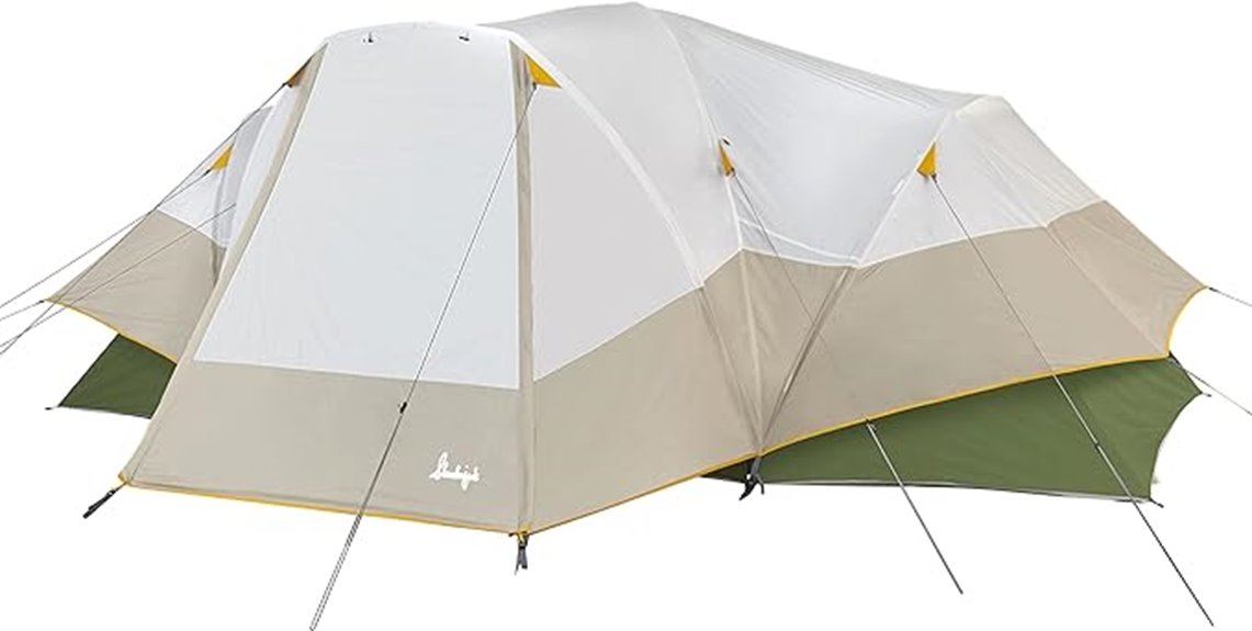 eight person camping tent