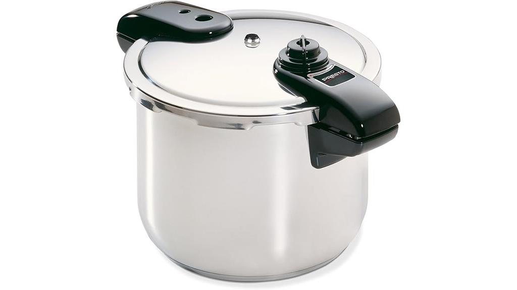 eight quart stainless steel pressure cooker