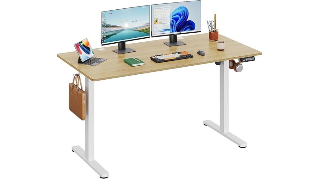 electric adjustable sit stand desk