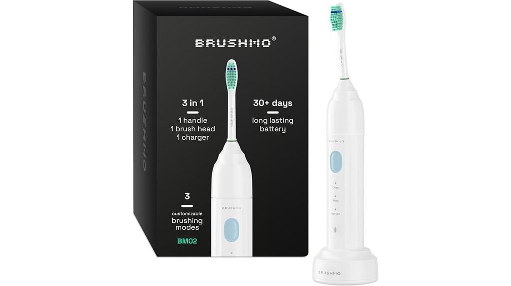 electric sonic toothbrush modes
