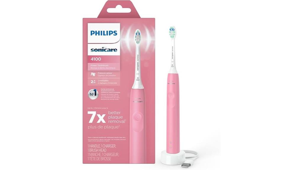 electric toothbrush rechargeable sonicare 4100
