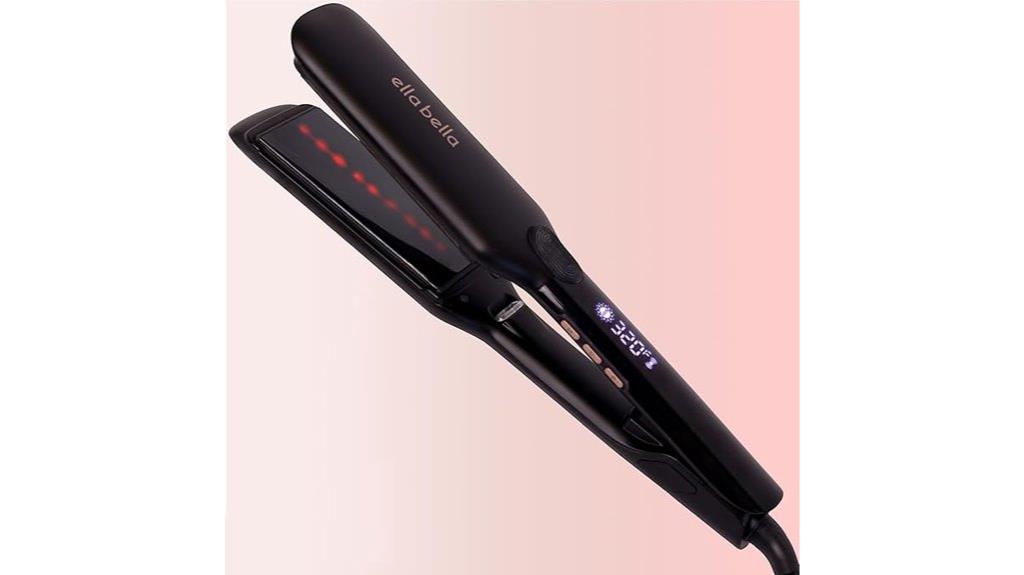 ella bella titanium flat iron
