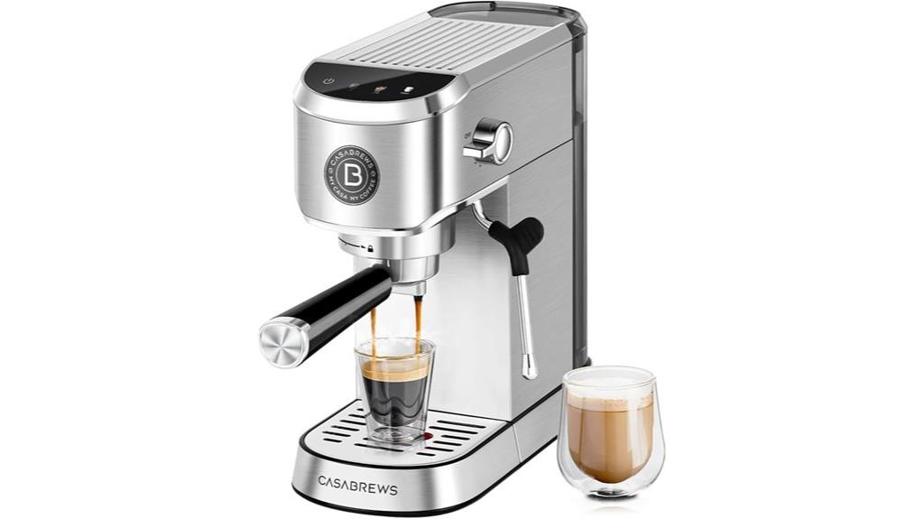 espresso machine with frother