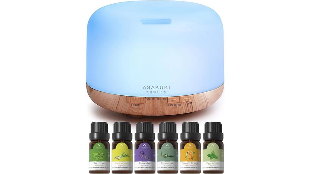 essential oil diffuser set