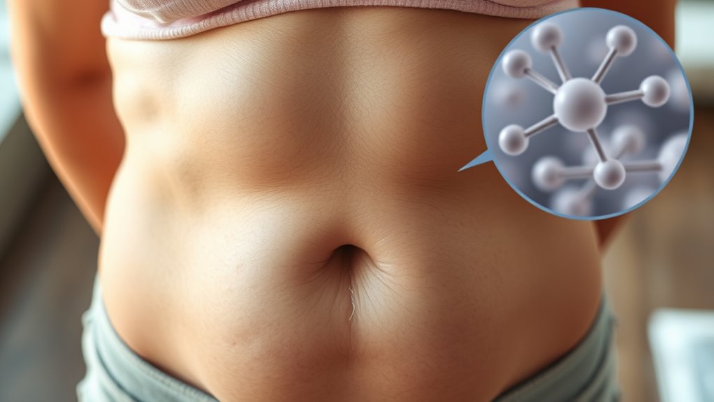estrogen decline promotes fat