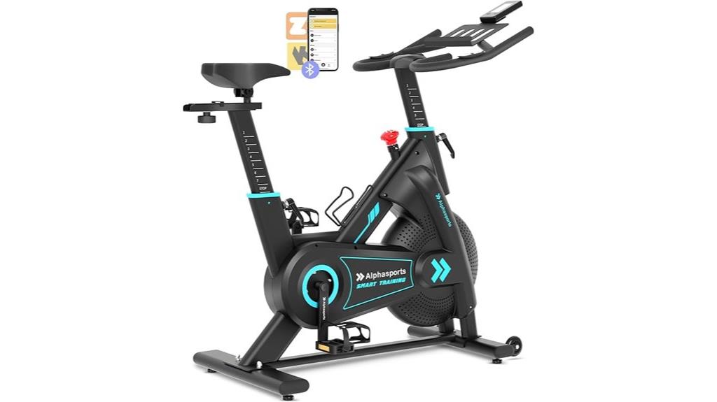 exercise bike with monitor