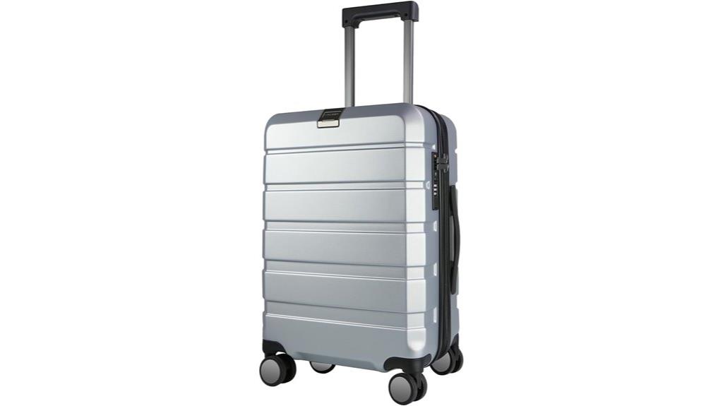 expandable hardside spinner luggage