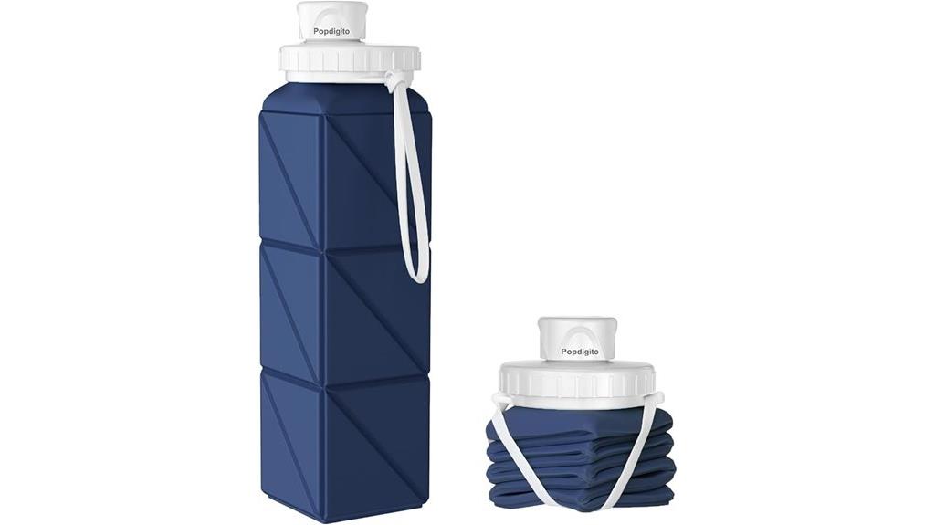 flexible leakproof silicone bottles