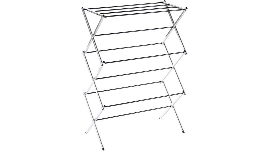 foldable clothes drying rack
