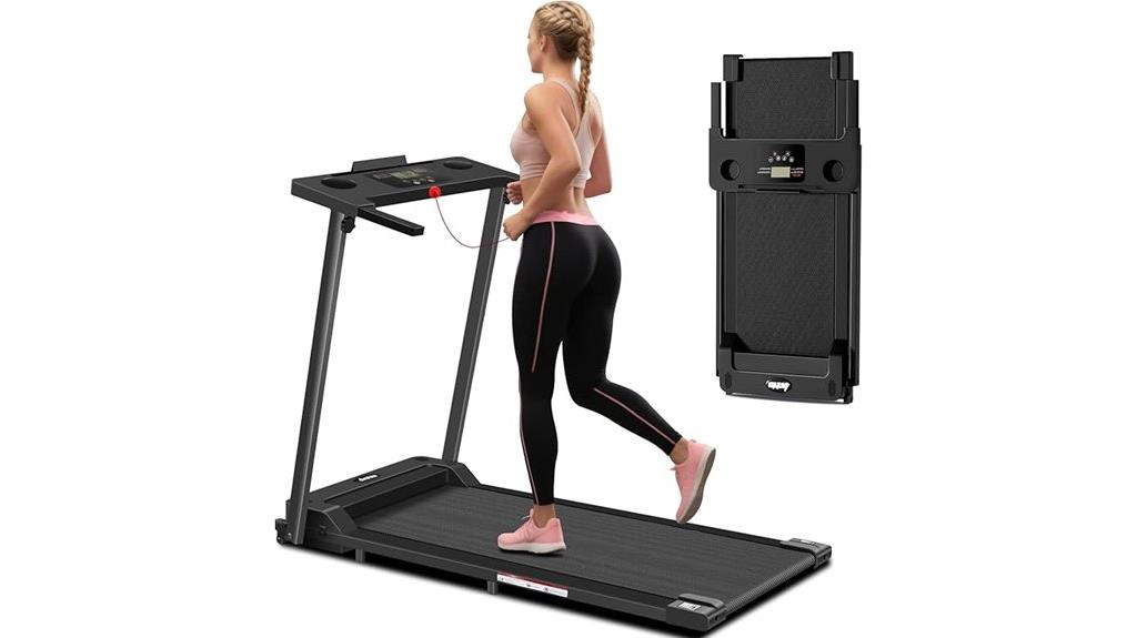 foldable home treadmill 300lbs