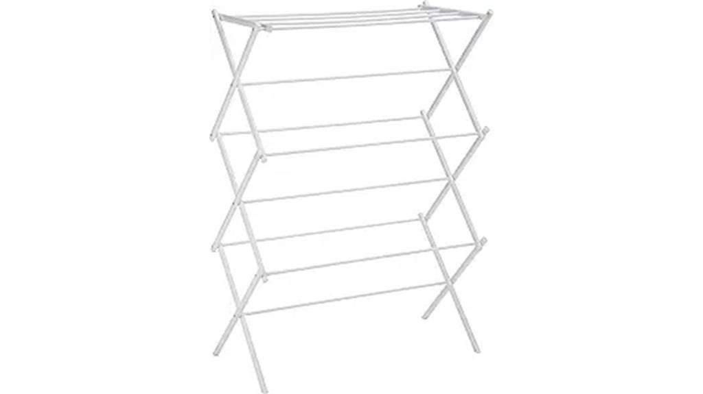 foldable laundry drying rack