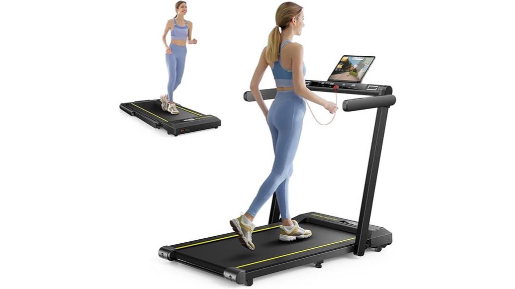 foldable treadmill with bluetooth