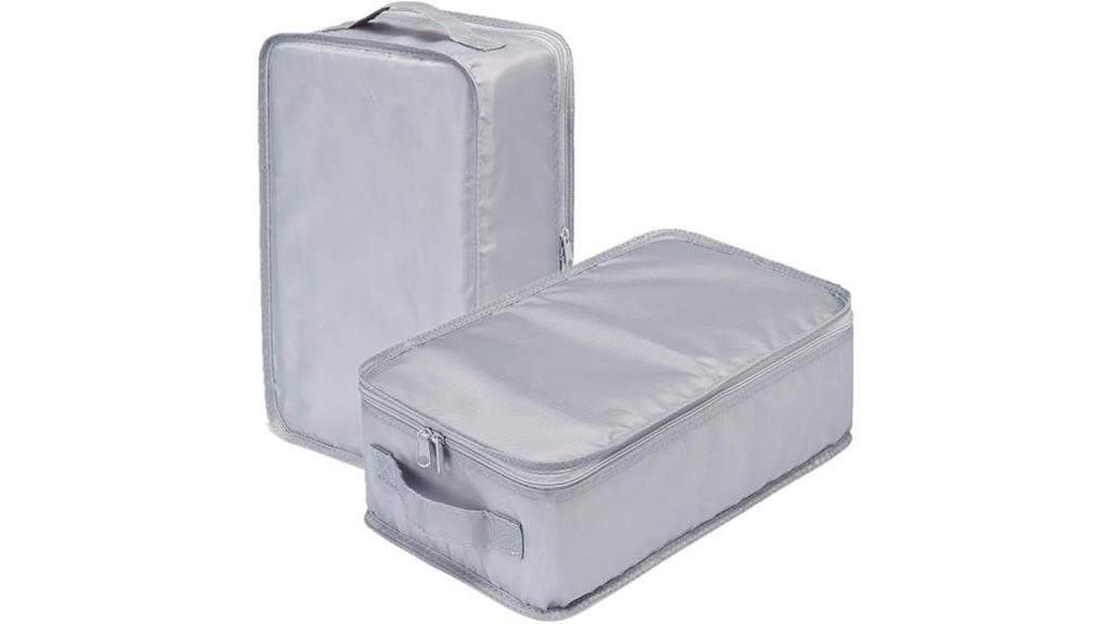 foldable waterproof shoe organizer