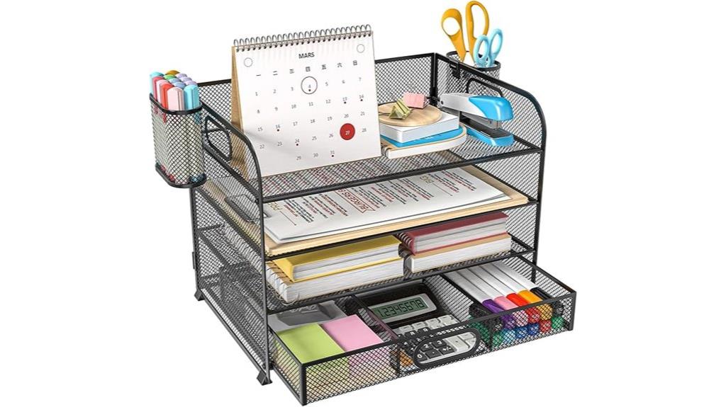 four tier paper tray