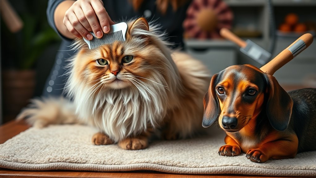 fur specific grooming techniques