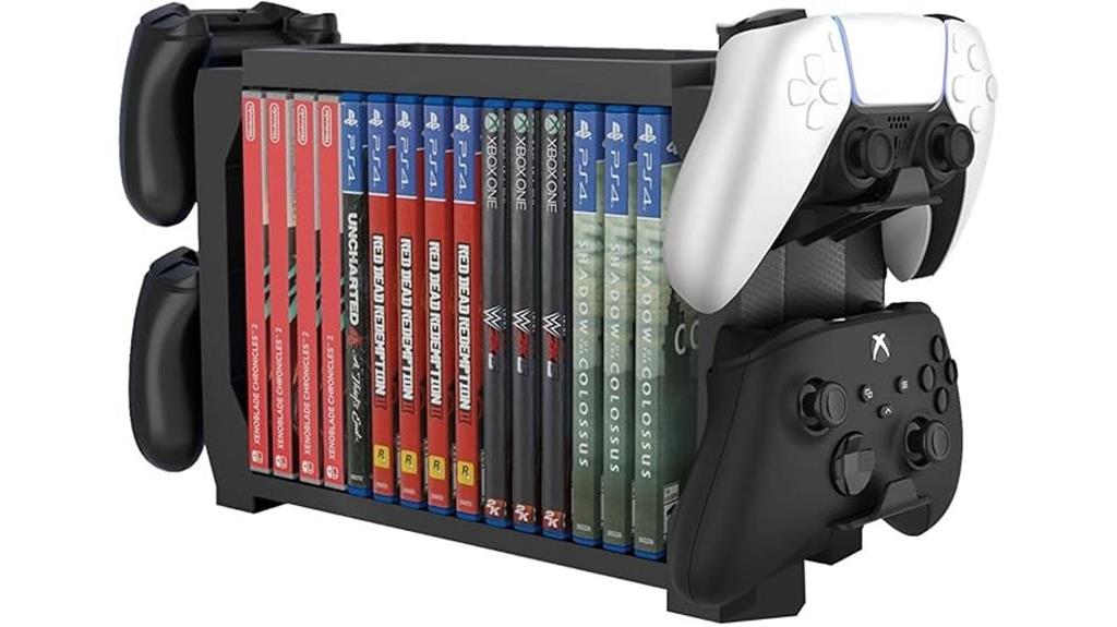 game console controller storage